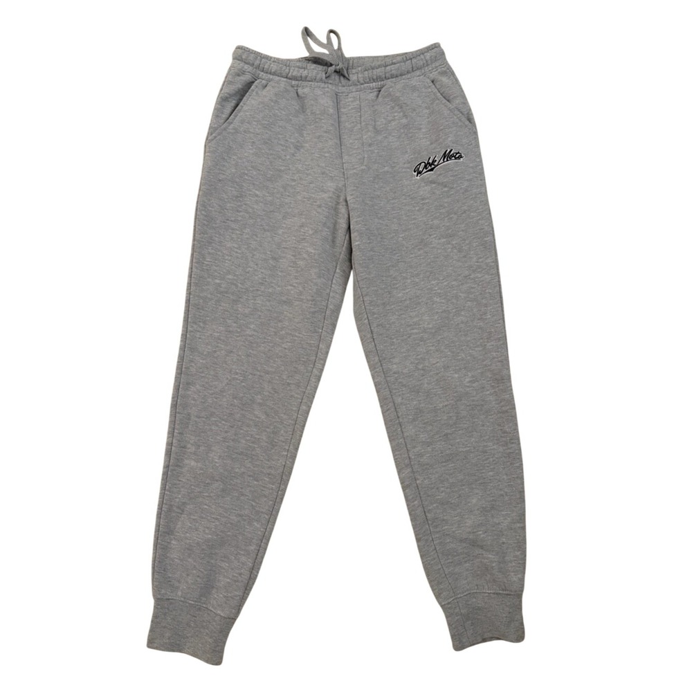 Dirt Bike Kidz Moto Light Gray Cozy Fleece Sweatpants XS
